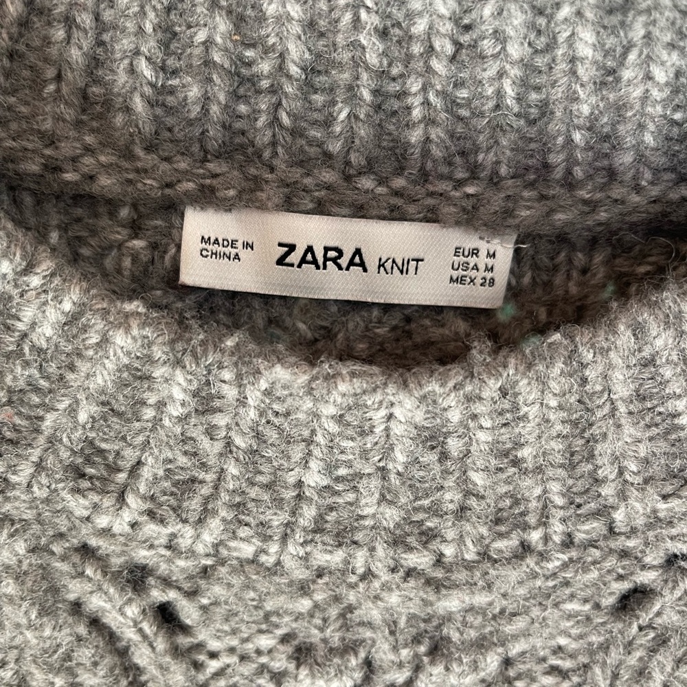 Zara knit top EUC Size M - Picture 3 of 5